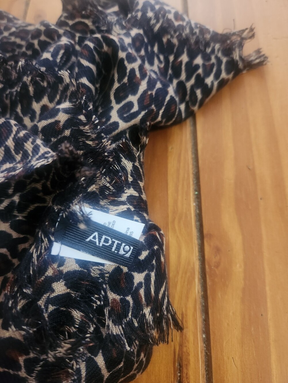 APT. 9 Leopard Print Infinity Scarf - Picture 4 of 4
